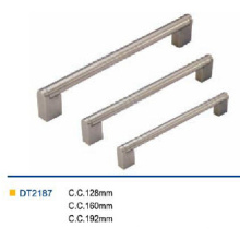 Cozinha de aço oco e sólido armário de cozinha T-Bar puxar alças Dt2187